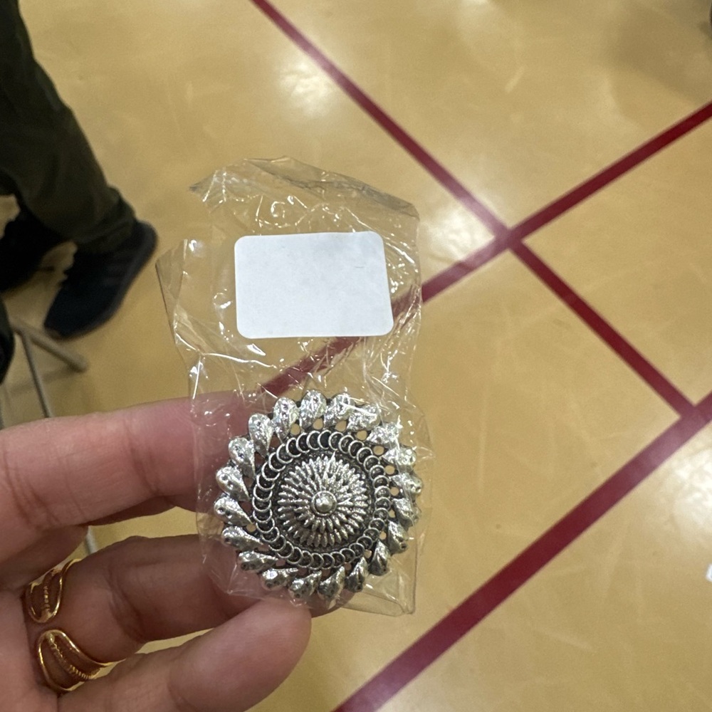 Nau Intricate Silver Spiral Ring